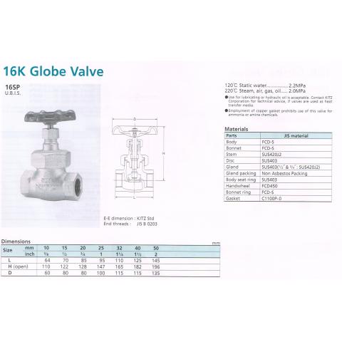 GLOVE VLAVE 16K 16SP